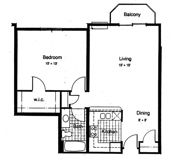 1 Bedroom Loft or Ranch