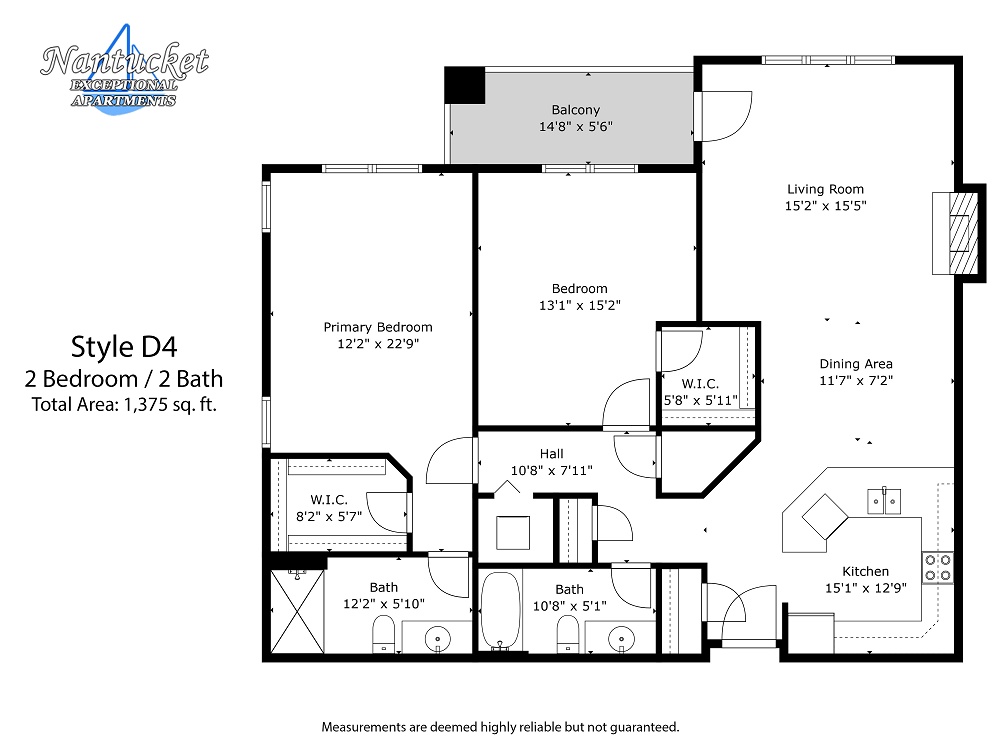 Larger 2 Bedrooms / 2 Baths + Fireplace