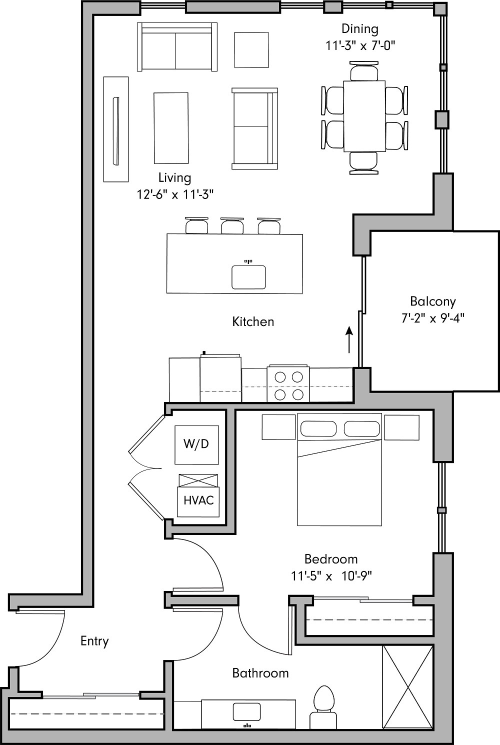 Apts 345, 445, 545, 645