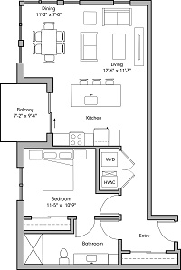 Apts 301, 401, 501, 601