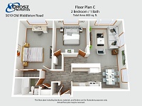 Floor Plan C 3D