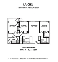 3 Bedroom / 2 Bath