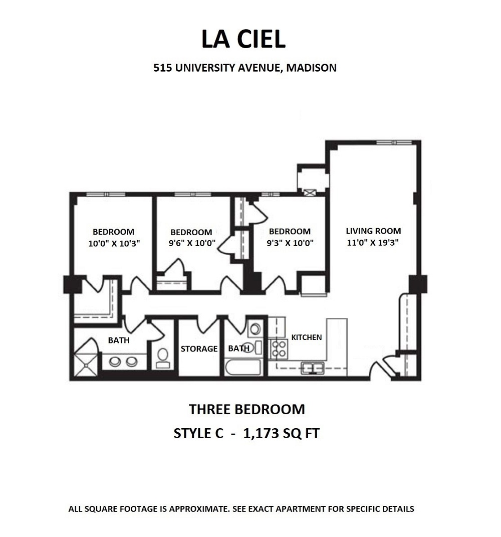 3 Bedroom / 2 Bath