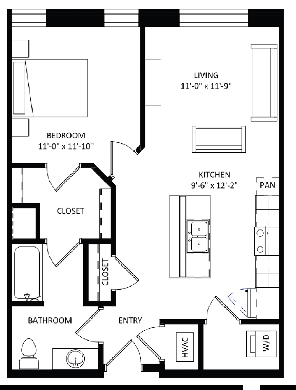 1 Bedroom
