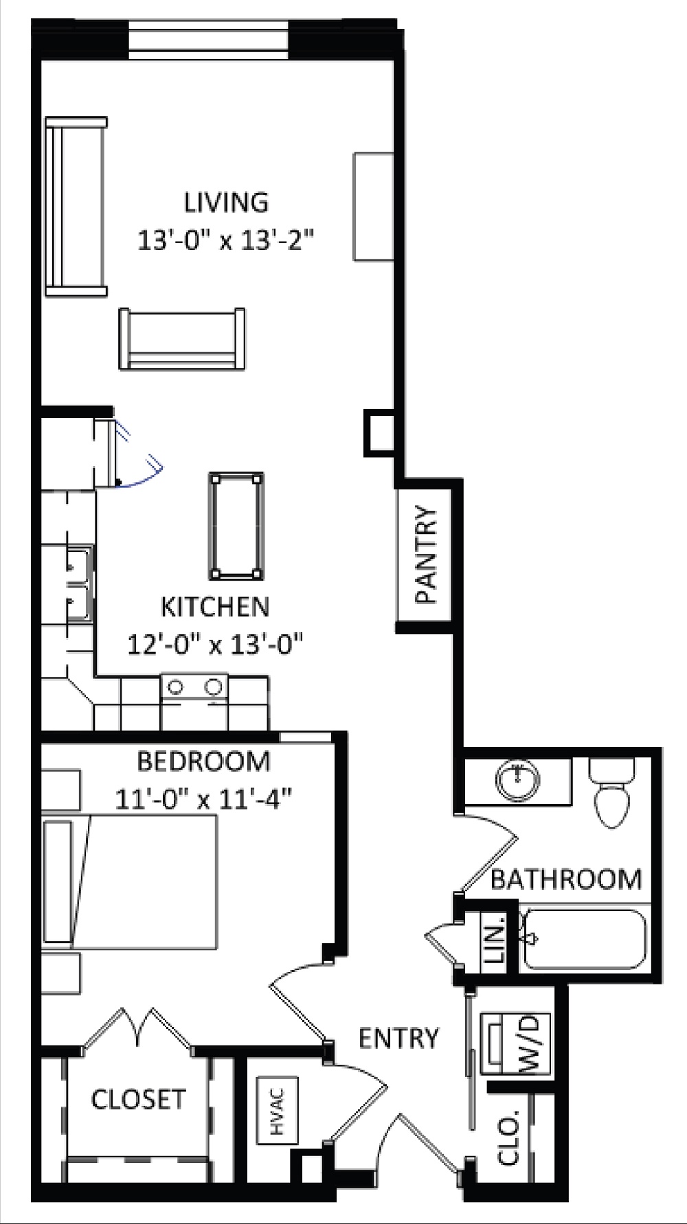 1 Bedroom