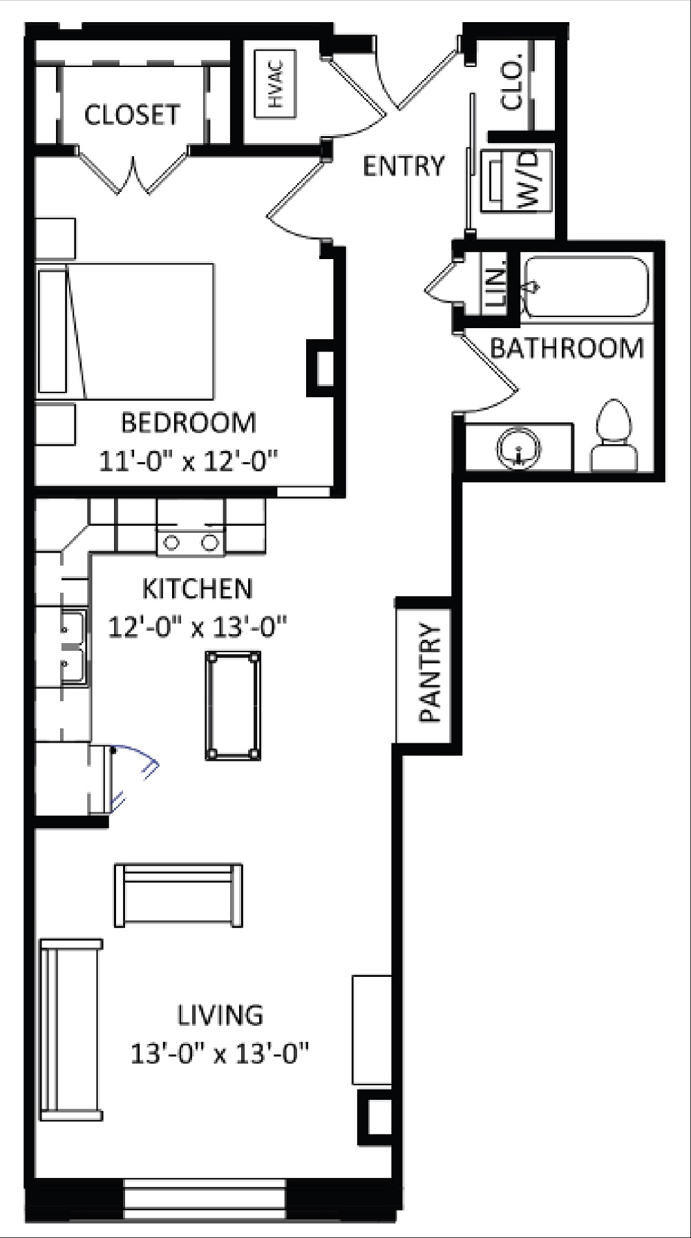 1 Bedroom