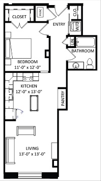 1 Bedroom