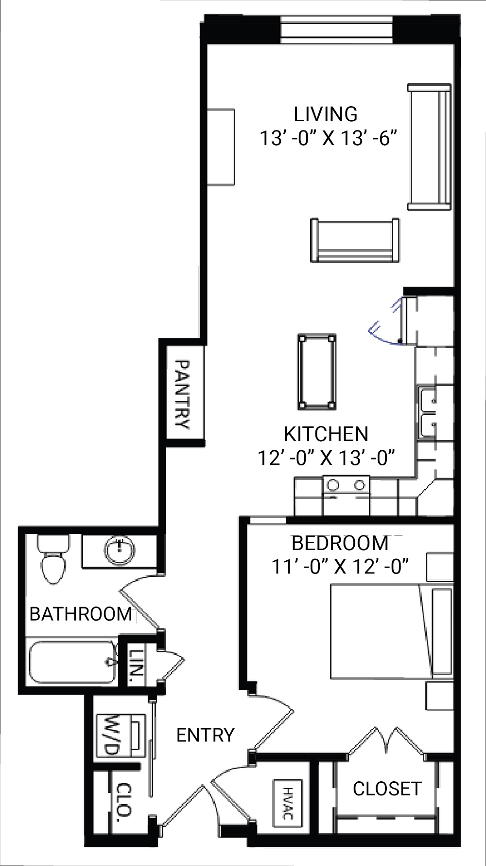 1 Bedroom