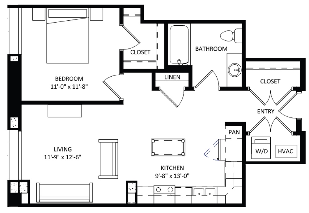 1 Bedroom