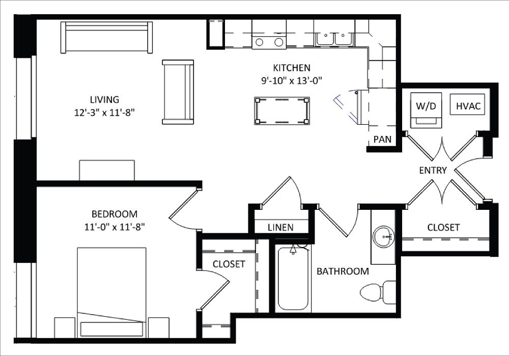 1 Bedroom