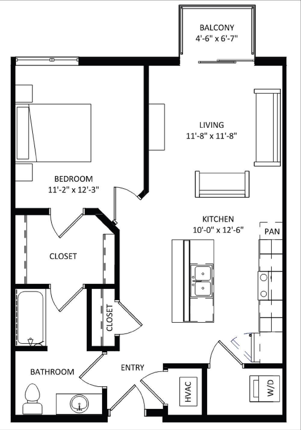 1 Bedroom