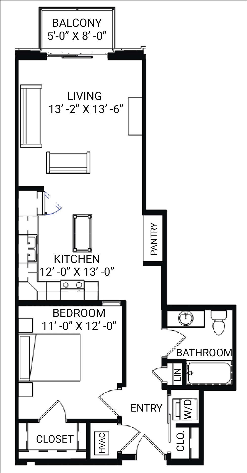 1 Bedroom