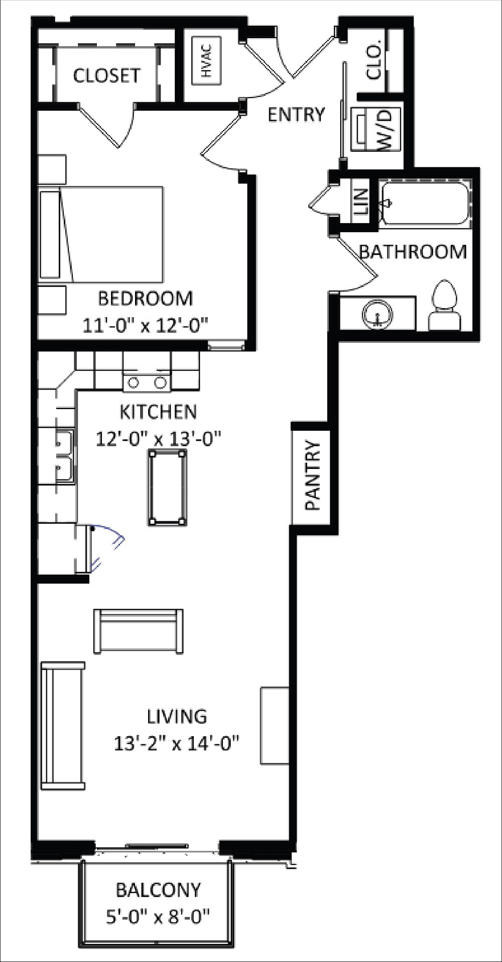 1 Bedroom