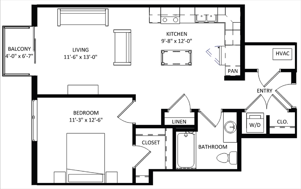 1 Bedroom
