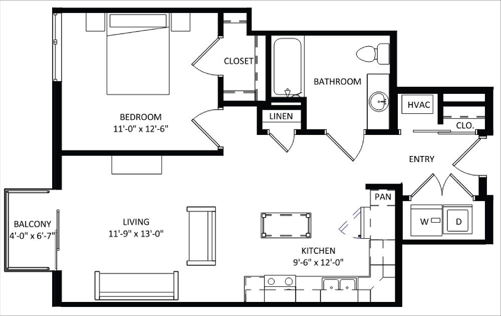 1 Bedroom