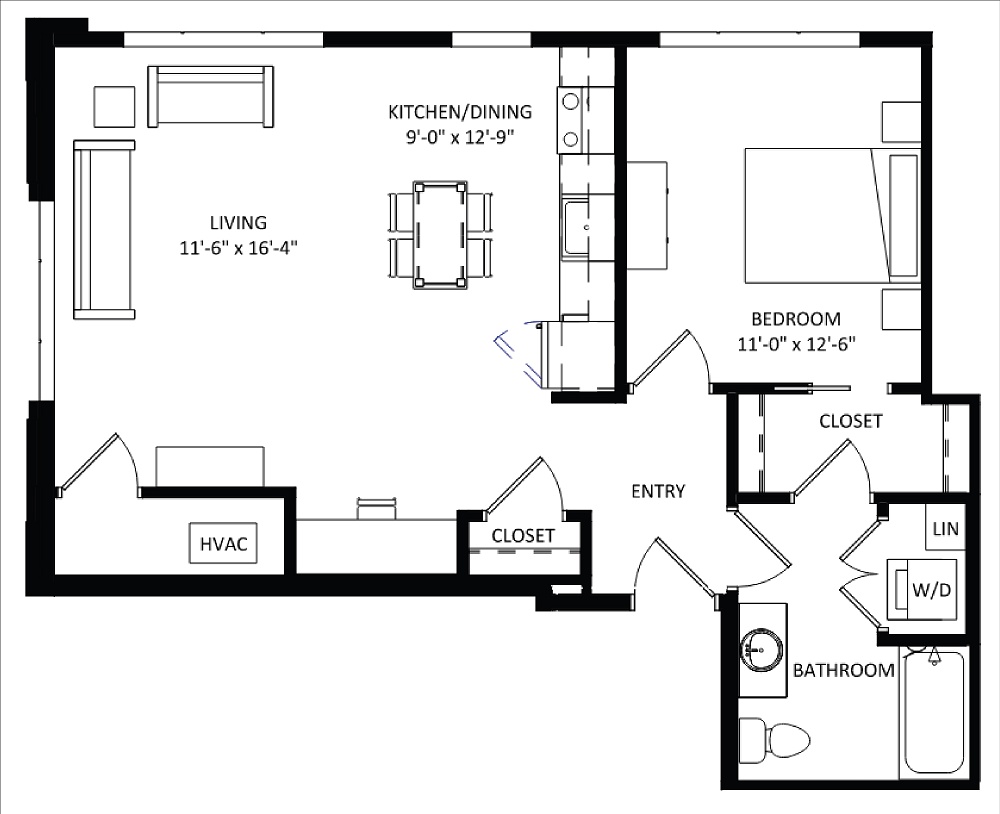 1 Bedroom