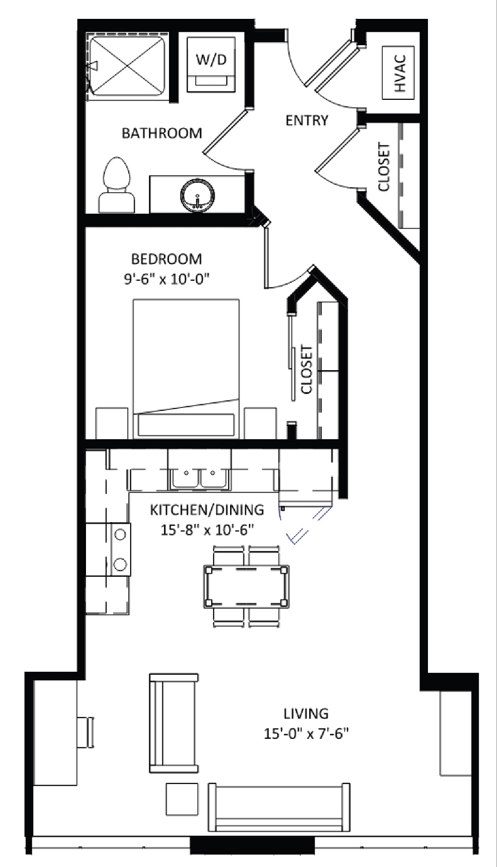 1 Bedroom