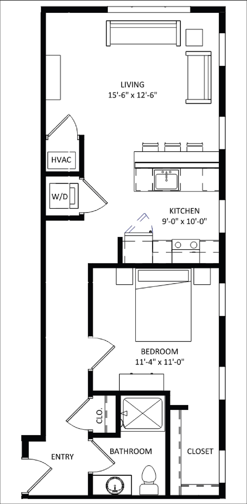 1 Bedroom