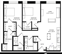 2 Bedroom