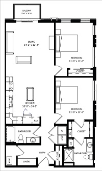 2 Bedroom