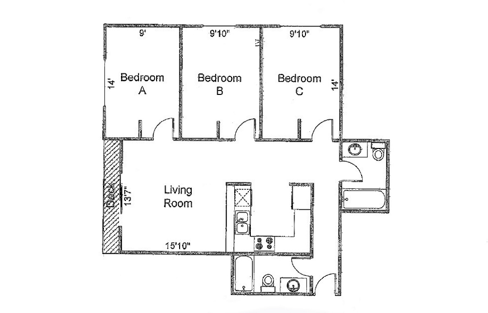 3 Bedroom