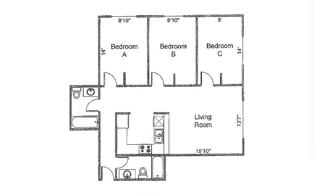 3 Bedroom