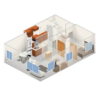 1 Bedroom + Den