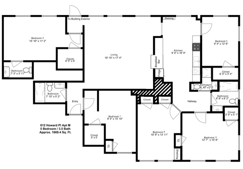 5 Bedroom