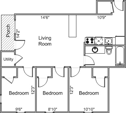 3 Bedroom