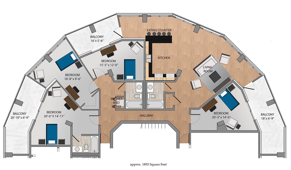 4 Bedroom Penthouse
