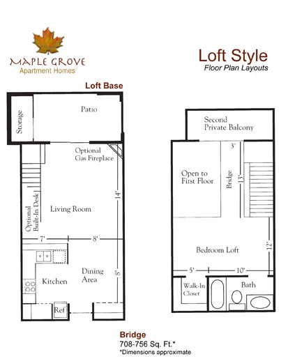 1 Bedroom Loft