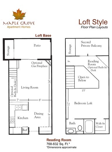 1 Bedroom Loft
