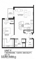 1 Bedroom / 1 Bath