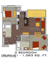 2 Bedroom