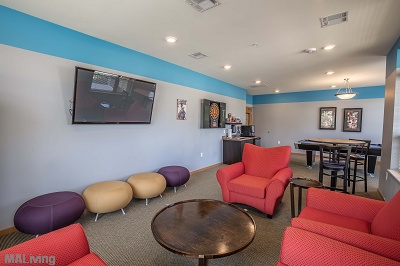 Tastefully Decorated Clubroom