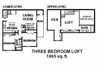 3 Bedroom + Loft
