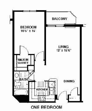 1 Bedroom Loft or Ranch