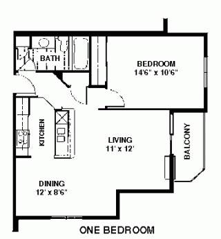 1 Bedroom Loft or Ranch