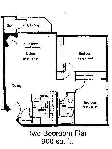 2 Bedroom