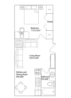 1 Bedroom