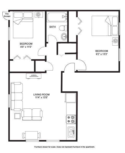 2 Bedroom