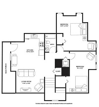 2 Bedroom / 1 Bath