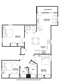 3 Bedroom / 2 Bath