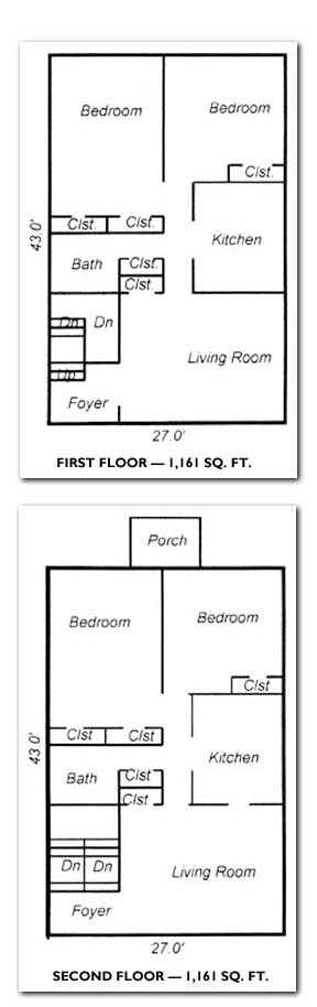 2 Bedrooms