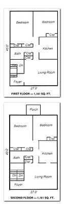 2 Bedrooms
