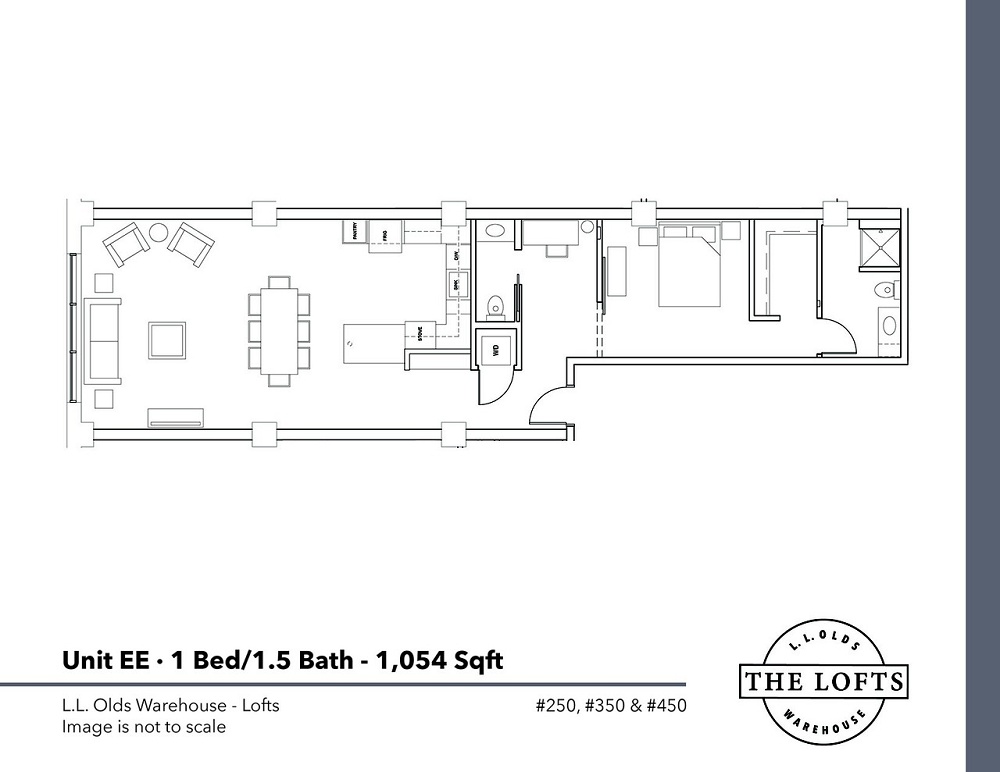 1 Bedroom / 1.5 Bath (Lofts)