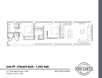 2 Bedroom / 2 Baths (Lofts)