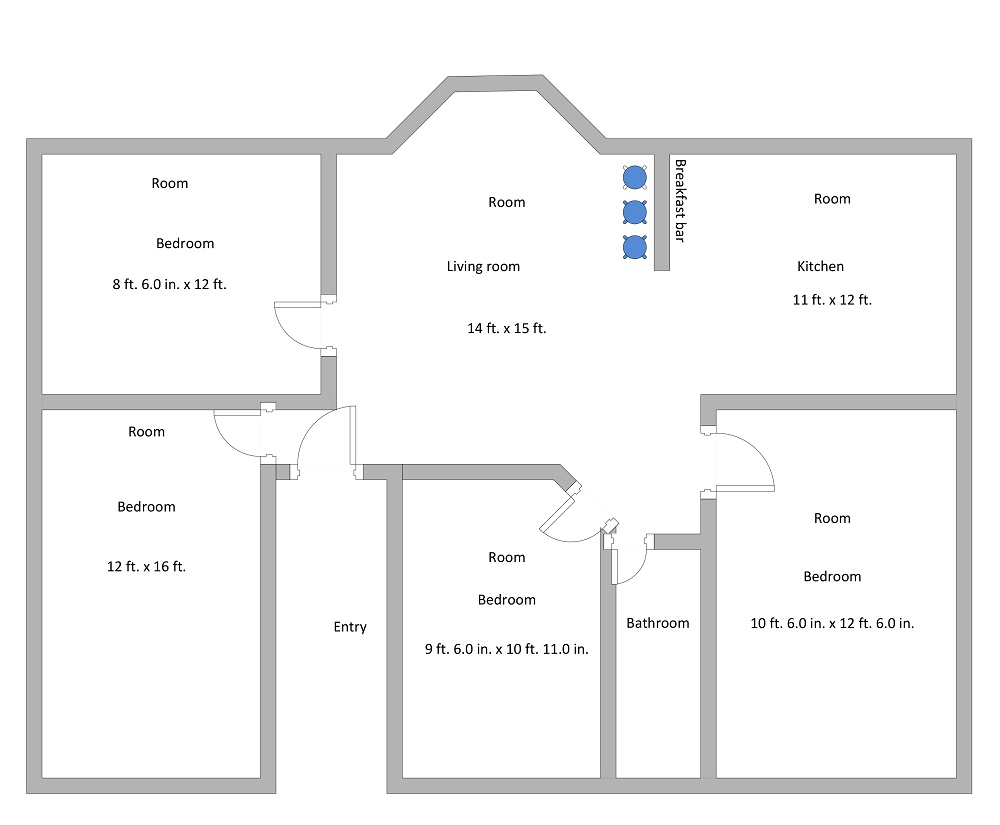 4 Bedrooms
