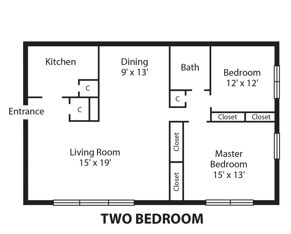 2 Bedroom