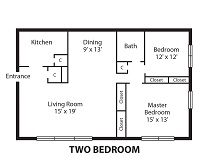 2 Bedroom
